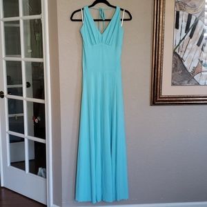 Teal Prom or Bridesmaid Dress